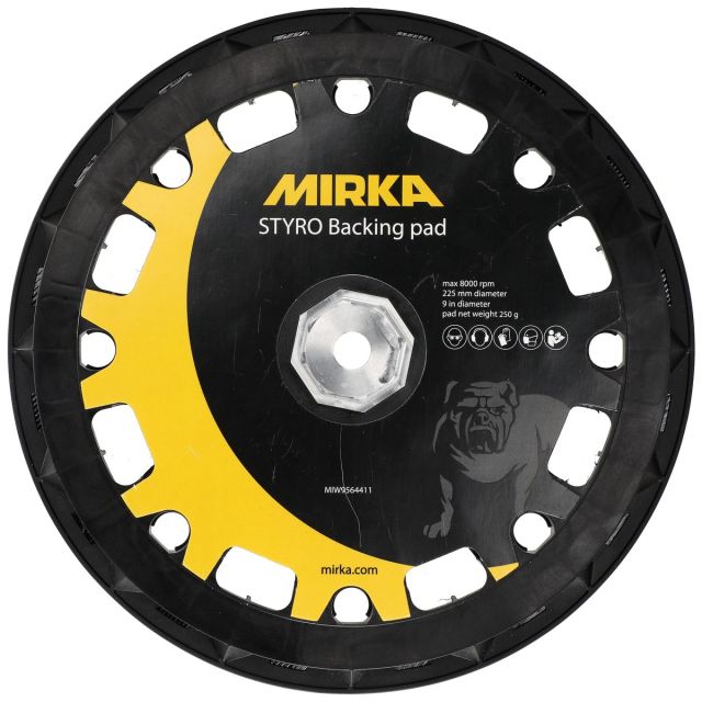 MIW9564411, Mirka Backing Pad 9 in. Grip Styro for LEROS