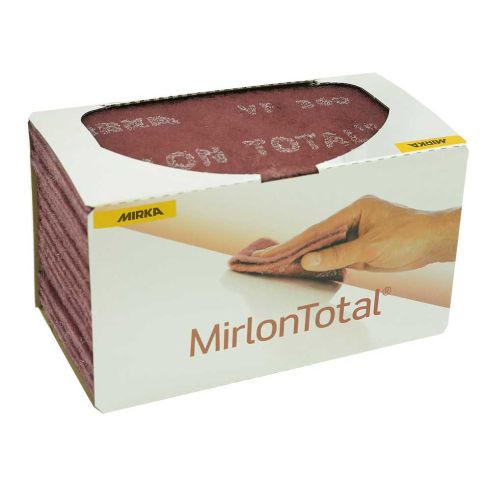 Mirka Mirlon Total 4-1/2 x 9 in. 360G Very Fine Scuff Pad (Maroon), Qty 25 18-118-447