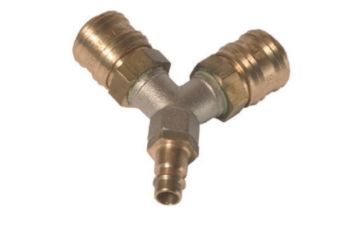 MV-DOF-A, DUAL OPERATOR AIR SUPPLY FITTING, QTY. 1