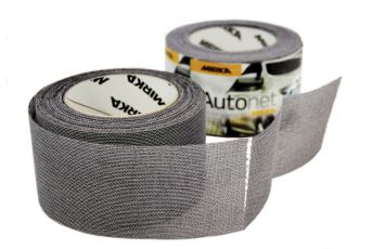 Mirka Autonet 2-3/4 in. x 33 ft. 400G Grip Perforated Mesh Roll AE-570-400