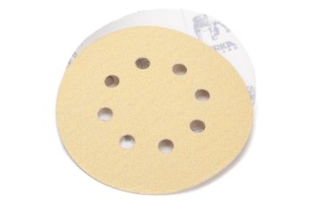 Mirka Gold 5 in. 180G 8 Hole Grip Vacuum Disc, Qty 50 23-615-180