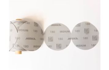 Mirka Iridium 6 in. 180G PSA Disc, Qty 100 24-342-180