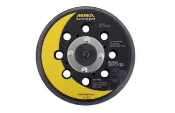 Mirka 5 in. 28 Hole Medium Grip Backup Pad 5/16 in. x 24 thread 130 g 915GV28-130G