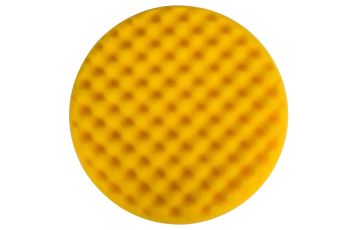 Mirka 8 in. CCS Yellow Waffle Foam Polishing Pad, Qty 2 MPADYF-8W