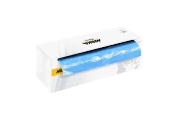 Mirka 12 ft. x 400 ft. x 14u Masking Film Premium (Blue) 9190110017