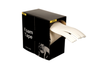 MK9190113001 Pressure sensitive foam tape used for sealing of all common bodywork gaps when paint spraying. 
