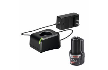 Bosch 12V Max Starter Kit with 20 Ah SlimPack Battery Charger GXS12V-01N12