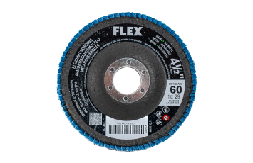 Flex Tools 4-1-2 Blending-Grinding 60 Grit Flap Disc FA302005