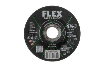 Flex Tools 4-1-2 RAZOR SLICE Cut-Off Disc FA301001