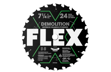 Flex Tools 7-1-4 24T Demolition Superior Framing-Forming Circular Saw Blade 10-Pack FA201003-10B