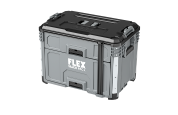 Flex Tools STACK PACK 2-Drawer Tool Box FS1106