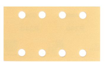 Mirka Bulldog Gold 3 x 5 in. 100G 8 Hole Net Grip Sheet, Qty 50 23-688-100