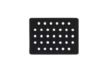 Mirka 3 x 4 in. 33 Hole Grip Interface Pad 1/4 in. thick, Qty 5 9934