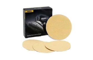 MK23-388-220 Mirka Gold is a durable product very well suited for sanding at high speeds. Gold is an all-round sanding material that can be used for many purposes. In order to achieve an optimal sanding result, the semi-open grit binding and special stear