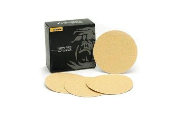 MK23-631-040 Mirka Gold is a durable product very well suited for sanding at high speeds.

