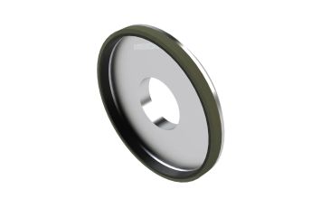 MKE47410056Z462565.25 Resin bond cup wheel for topping of carbide tipped circular saws. Double rim for roughing and finishing in one pass. Suitable for wet operations
