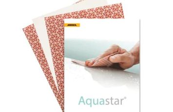 MKFW-104-1500 Aquastar, an innovative, patented, flexible film abrasive, is the ultimate and user–friendly choice with excellent touch and feel, for wet hand sanding applications. This product has a flexible plastic-based backing, and a pattern consisting