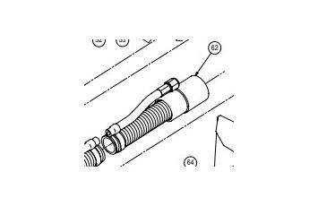 MKMPA-0392 MIRKA 1 INCH AIR HOSE
