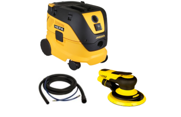 Mirka 6 in. Dust-Free Basic System (5 mm Pneumatic Tool) MUSDF-6BSP5