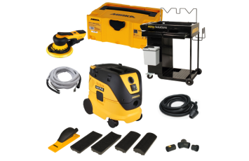 Mirka 6 in. Dust-Free Cart System (Electric Tool) MUSDF-6CSE