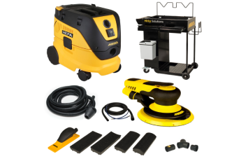 Mirka 6 in. Dust-Free Cart System (5 mm Pneumatic Tool) MUSDF-6CSP5