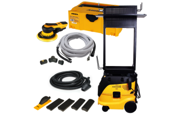 Mirka 6 in. Dust-Free Work Station System (Electric Tool) MUSDF-6WSE