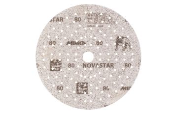 Mirka Novastar 5 in. 600G Grip Film-Backed Disc, Qty 50 FG-5MH-600