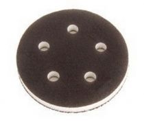 1055F, Mirka 5 in. 5 Hole Grip Faced Interface Pad, Qty. 5