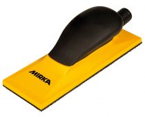 MVHB38, Mirka Hand Sanding Block 2.75in x 8in Grip 22H Yellow