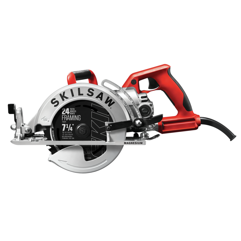 Skil 7 1 4 in. Lightweight Worm Drive Saw With Twist Lock Plug SPT77WML 71