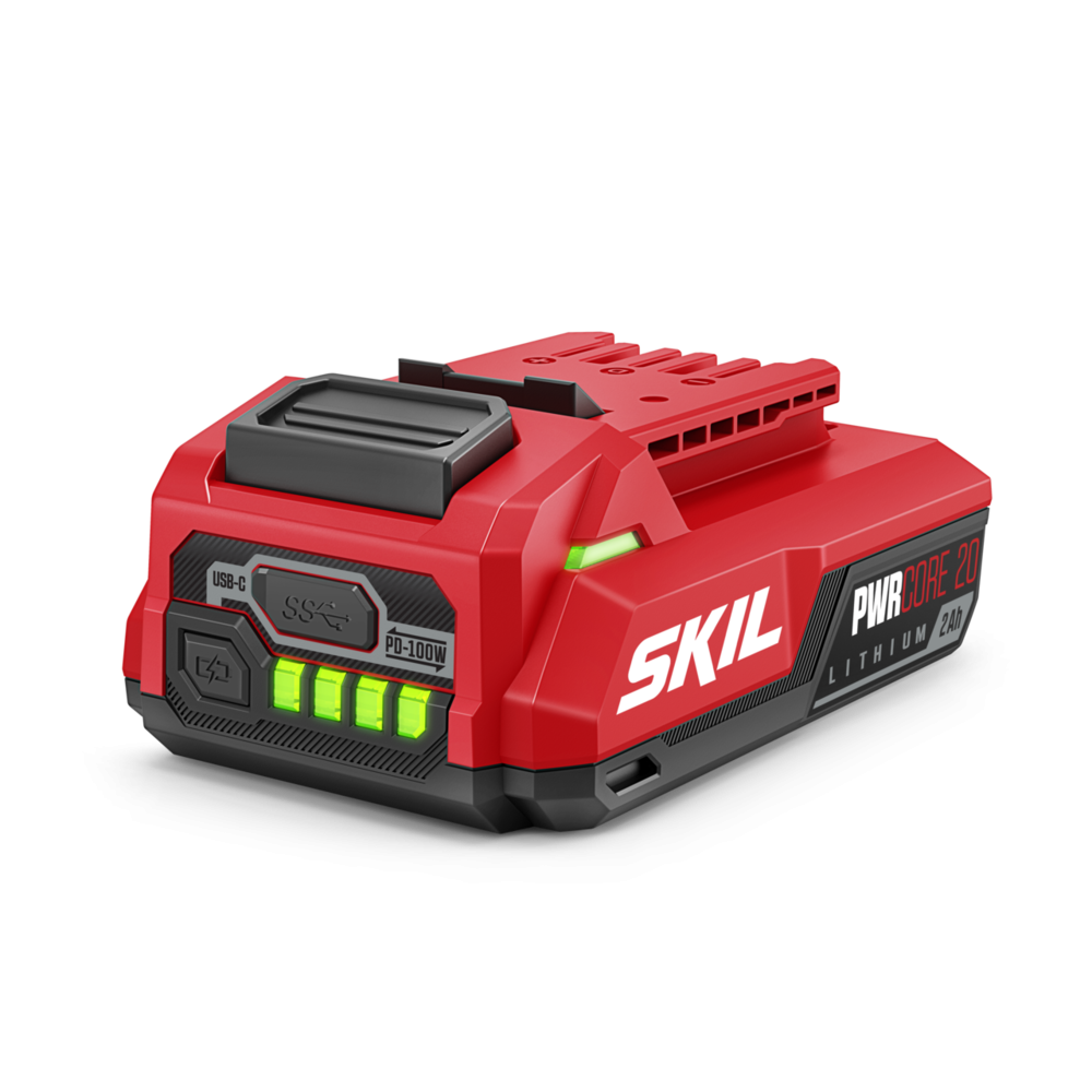 Skil PWRCORE 20 Lithium 2.0Ah 20V USB C Battery BY5100B 00