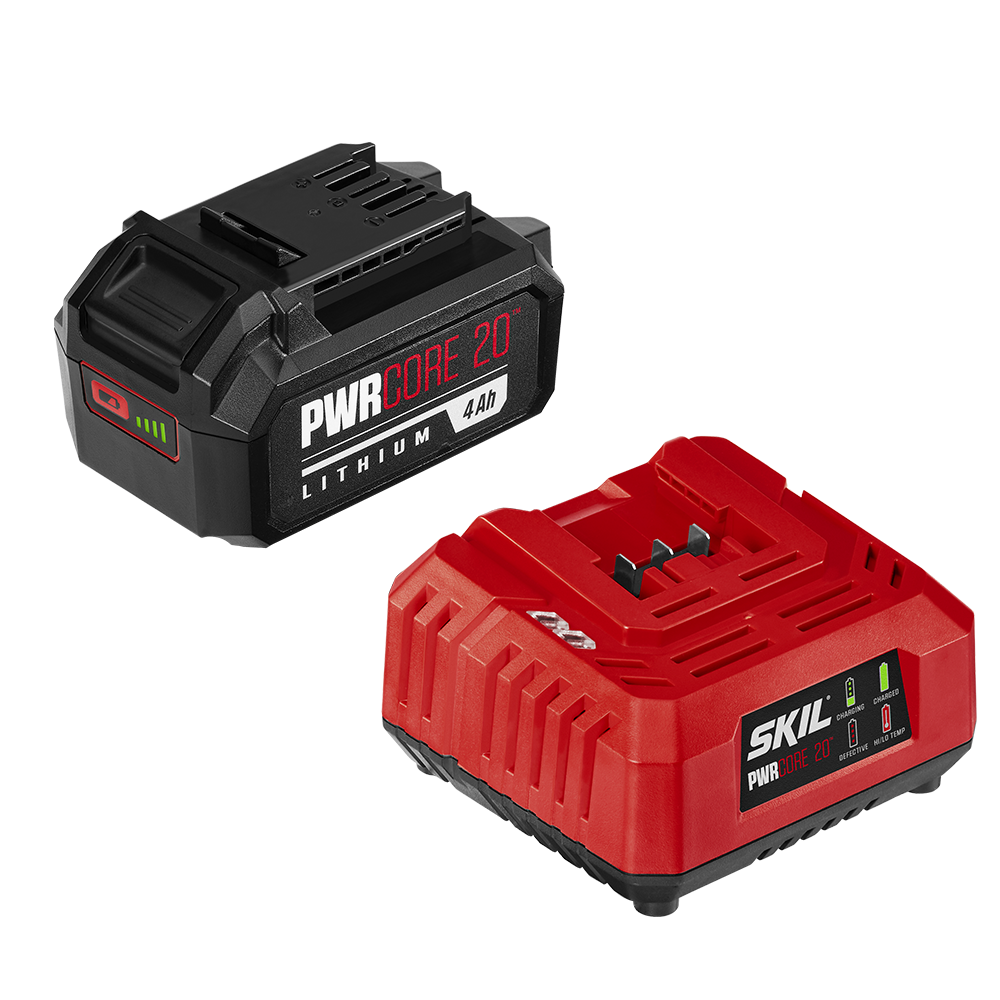 Skil PWRCORE 20 Battery and Charger Starter Kit CB5196B 11