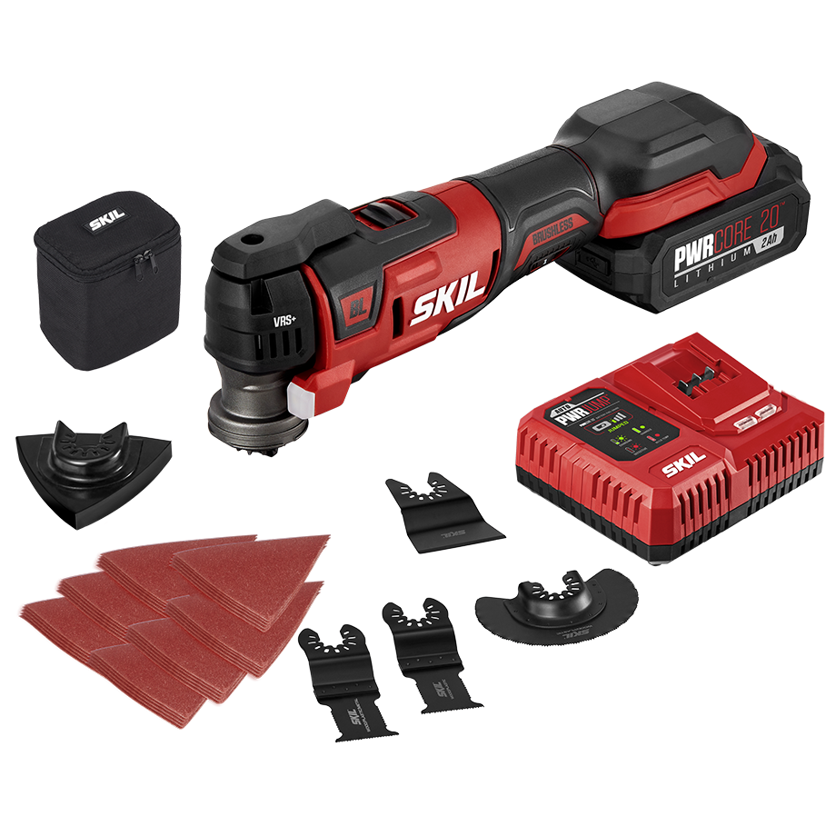 Skil PWRCore 20 Brushless 20V Oscillating MultiTool Kit OS5937 10
