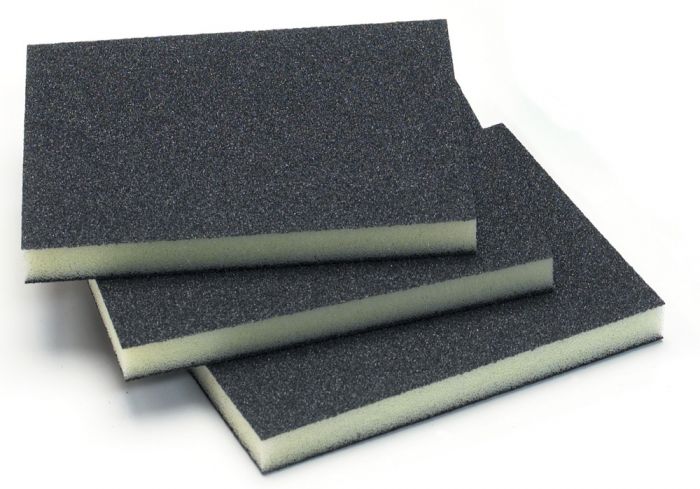 Mirka 3-3/4 x 4-3/4 x 1/2 in. 180G Double Sided Abrasive Sponge, Qty 10 1351-180 $15.80