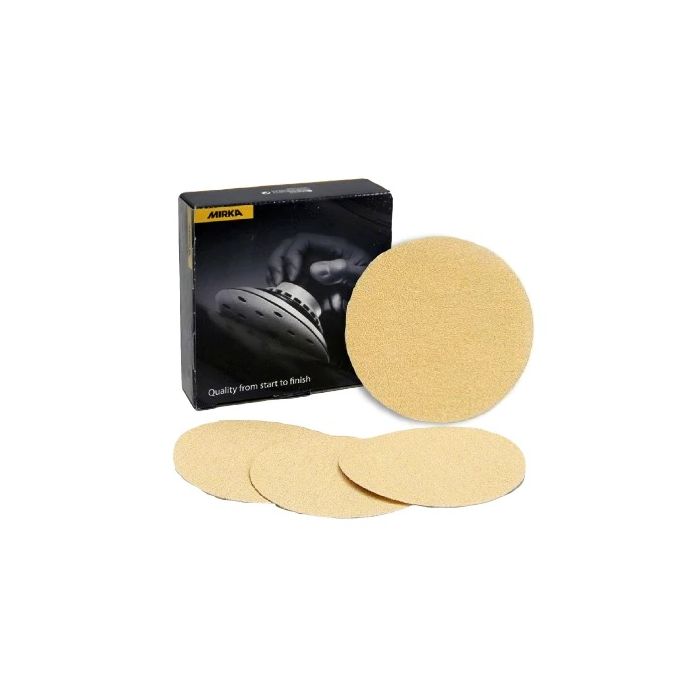 MK23-388-120 Mirka Gold is a durable product very well suited for sanding at high speeds. Gold is an all-round sanding material that can be used for many purposes. In order to achieve an optimal sanding result, the semi-open grit binding and special stear