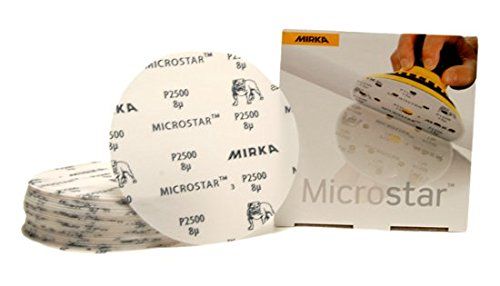 Mirka Microstar 5 in. 1200G Grip Film-Backed Disc, Qty 50 FM-612-1200 $48.39