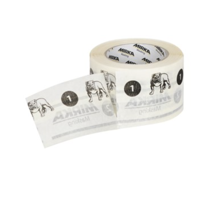 9190222001, MIRKA FLEXI NO EDGE BLENDING TAPE 0.59IN X 82FT ROLL