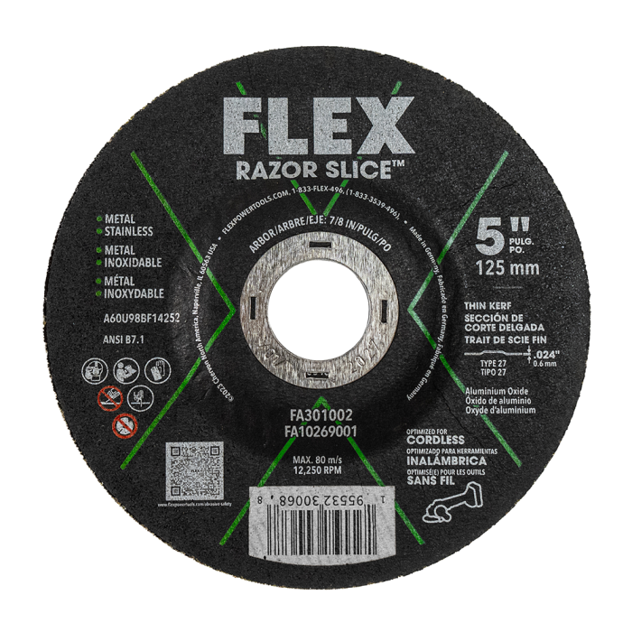 Flex Tools 5 RAZOR SLICE Cut-Off Disc FA301002