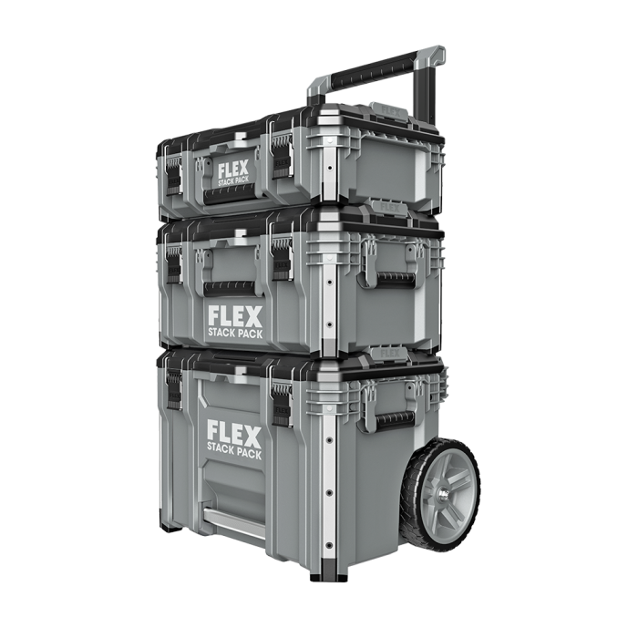 Flex Tools STACK PACK 3-Piece Storage System FSM1101-3 Flex Tools STACK PACK 3-Piece Storage System FSM1101-3