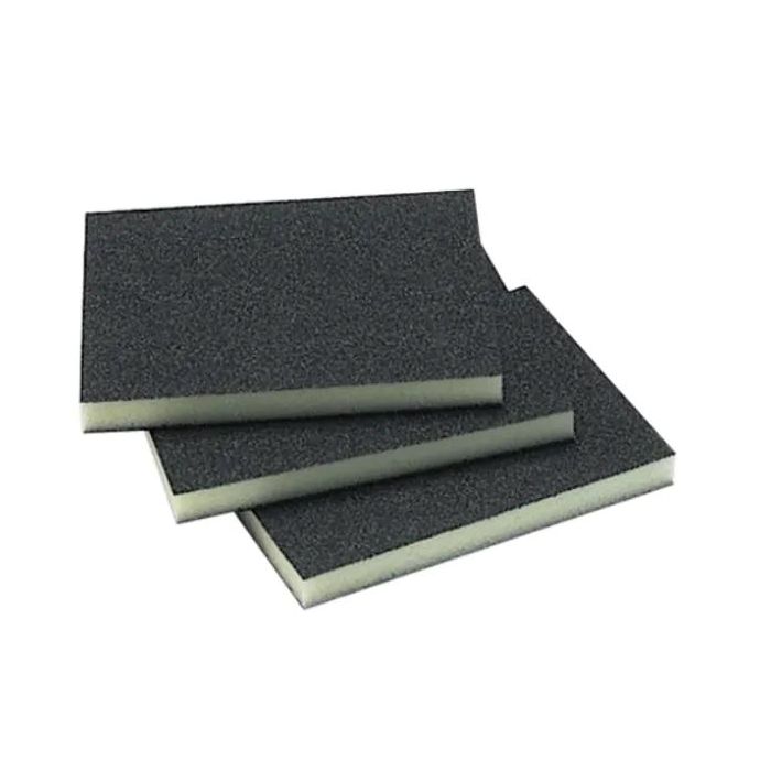 MK1552-100 1552-100, MIRKA 3.75 IN.X 4.75 IN.X 0.5 IN.DOUBLE SIDED ABRASIVE SPONGE 100G, QTY 250
