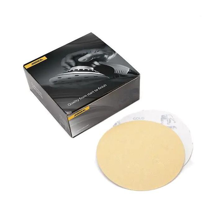 MK23-241-036 Mirka Gold is a durable product very well suited for sanding at high speeds.
