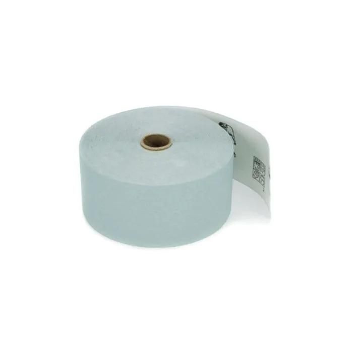 MK2B-584-320 The Mirka Q-Silver PSA AutoKut Roll 320G has a backing made from strong and flexible latex paper. This makes it optimal for quick, efficient, and aggressive stock removal.