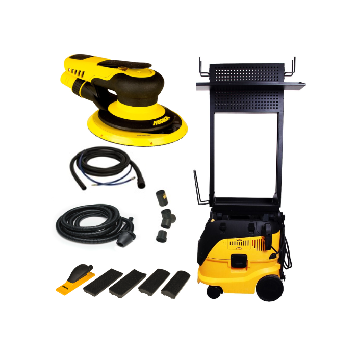 Mirka 6 in. Dust-Free Work Station System (8 mm Pneumatic Tool) MUSDF-6WSP8 $2,214.50