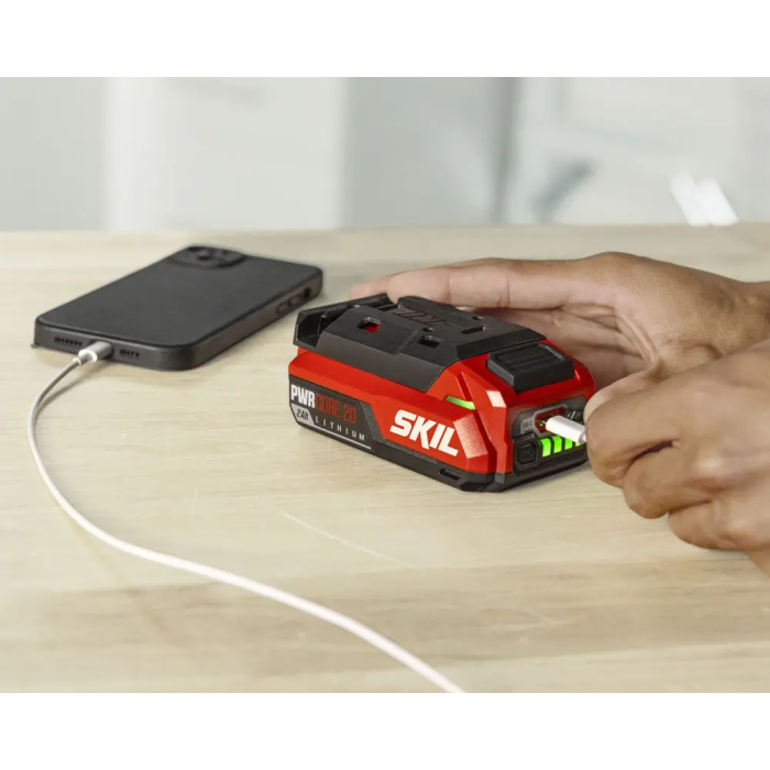 Skil PWRCORE 20 Lithium 2.0Ah 20V USB C Battery BY5100B 00