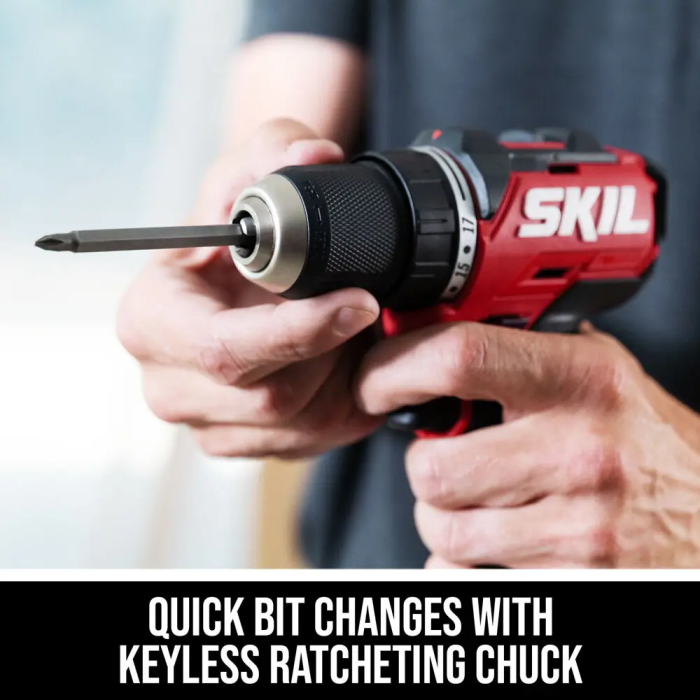 Skil PWRCORE 12 Brushless 12V 1 2 in. Compact Drill Driver Kit DL6290A 10