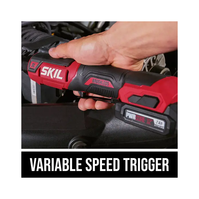 Skil PWRCORE 12 Brushless 12V 3 8 Ratchet Wrench Kit RW5763A 10