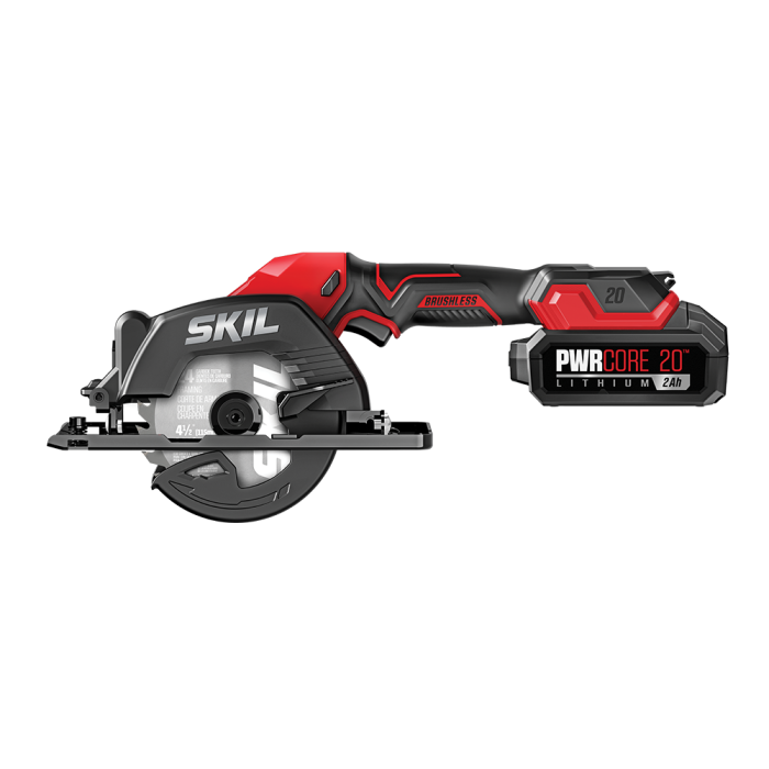 Skil PWRCORE 20 Brushless 20V 4 1 2 in. Compact Circular Saw Kit CR5435B 10
